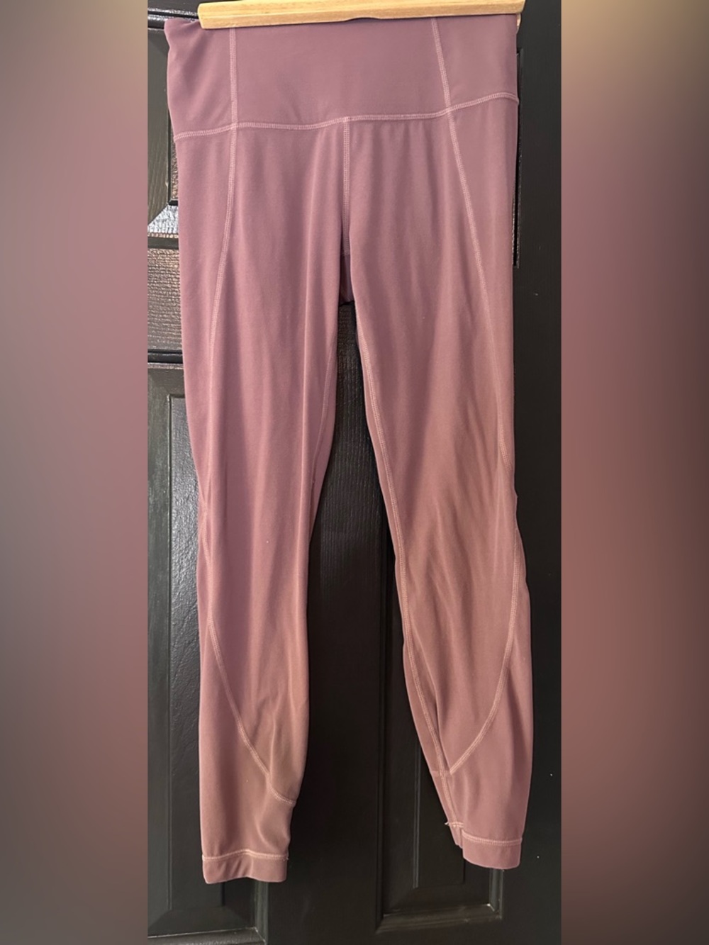 Athleta Mauve High-Waist Active Leggings, Small
